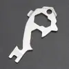 20 In 1 Outdoor Survival Keychain Tool EDC Gear Multi Tools Pocket Camping Wrench Opener Portable Tools Screwdriver Key Hanging