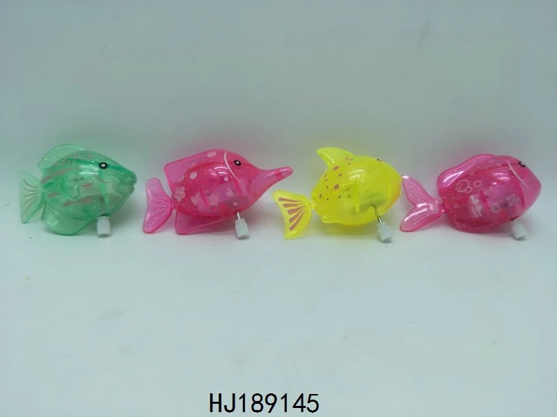 Dazzling Toys Wind Up Animal Swimming Fish Toys For Children Kid Bath