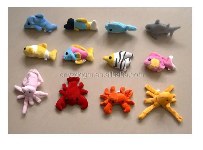 plush animal fridge magnets