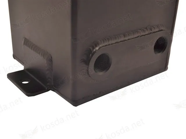 044 Dual Surge Tank with Bracket Black 7