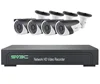 Easy to use 4CH POE CCTV Kit H.265 NVR HD 5MP Camera IP Surveillance System