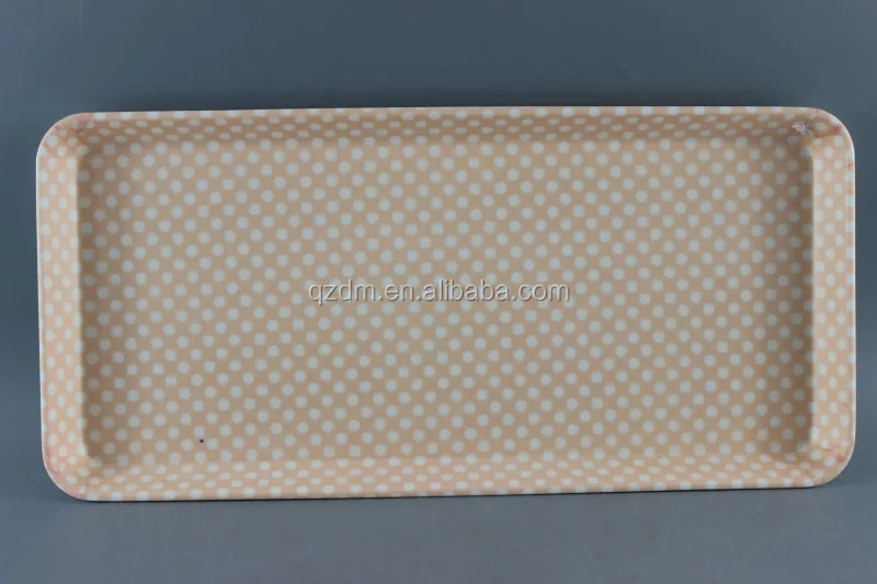 Melamine Rectangle Tray ,Homeware Tea tray 35X16.5CM