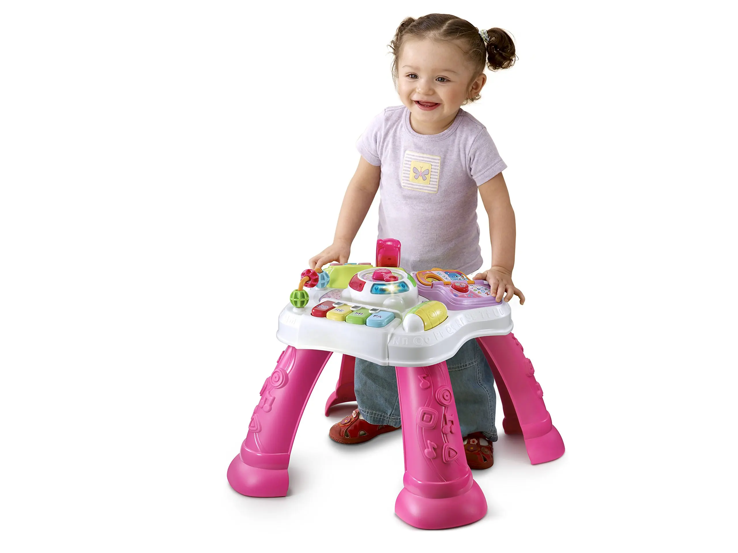 vtech learning table pink
