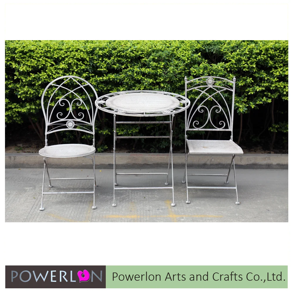 Outdoor Furniture Wrought Iron Garden Line Patio Set Vintage Bistro Circle Product On Alibaba Outdoor Furniture Wrought Iron Garden