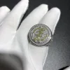 plated silver ring