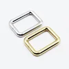 customized alloy metal ring buckle square silver buckle for bags