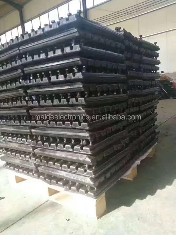 Excavator Parts Rubber Track Pad Track Plate Rubber Chain For