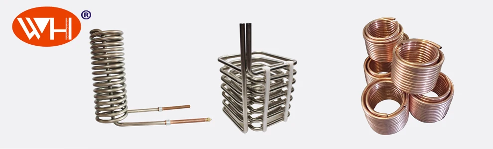 best selling stainless steel tubing coil heat exchanger for xcmg spares parts
