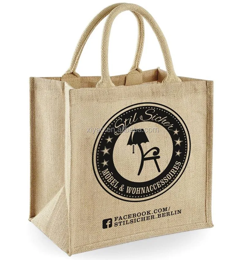 Promotional Natural Jute Bag Whole With Own Logo Promotional Natural Jute Bag Whole With Own Logo