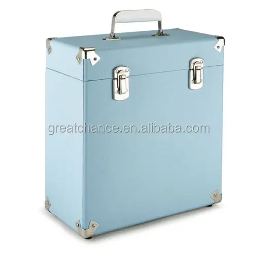 pale blue suitcase