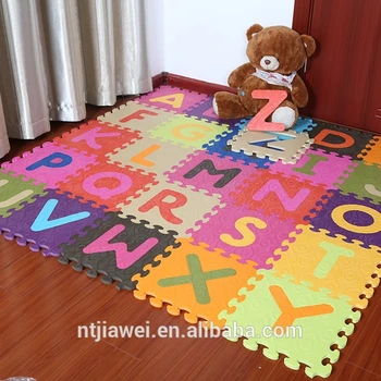 alphabet puzzle baby floor mat