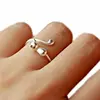Women Fashion Finger Open Rings Cute Cat Ring Party Gifts Adjustable Jewelry