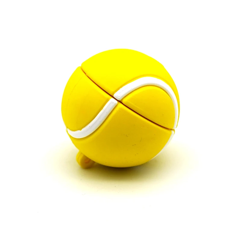 Funny Promotion sports tennis 2.0 usb Memory Stick pvc u disks gift 16gb 32gb 64gb Ball Model Flash Drive