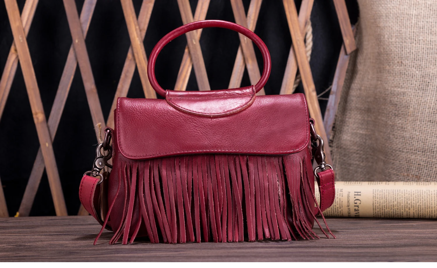BOLSO VINTAGE STAR CAQUI por 28,99 €【Envío GRATIS】