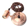 E27 E26 Light Lamp Bulb Holder Socket Fitting Shade Dual Rings Cord Grip Lamp Bases 110-220V lamp socket with cord