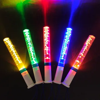 Customized Design 15 Colors Led Foam Glow Stick Flashing Light For Concert Party Customized Design 15 Colors Led Foam Glow Stick Flashing Light For Concert Party