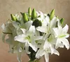 Shininglife Brand china suppliers artificial easter lily flower artificial flower wall panel