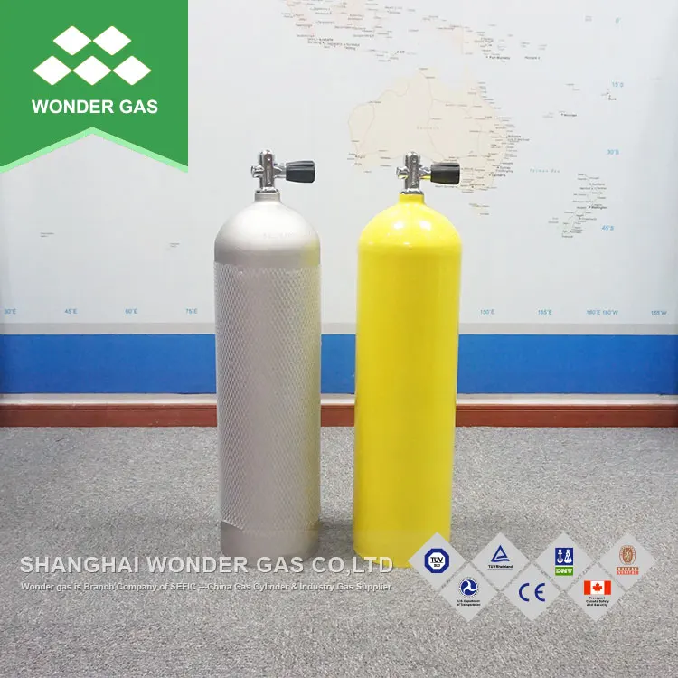 High Pressure Aluminum Alloy Air Diving Tank,Air Bottle Scuba Tank For