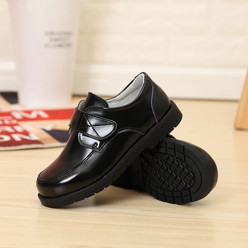 kids black dress shoes
