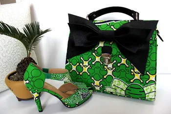 ankara bags and shoes