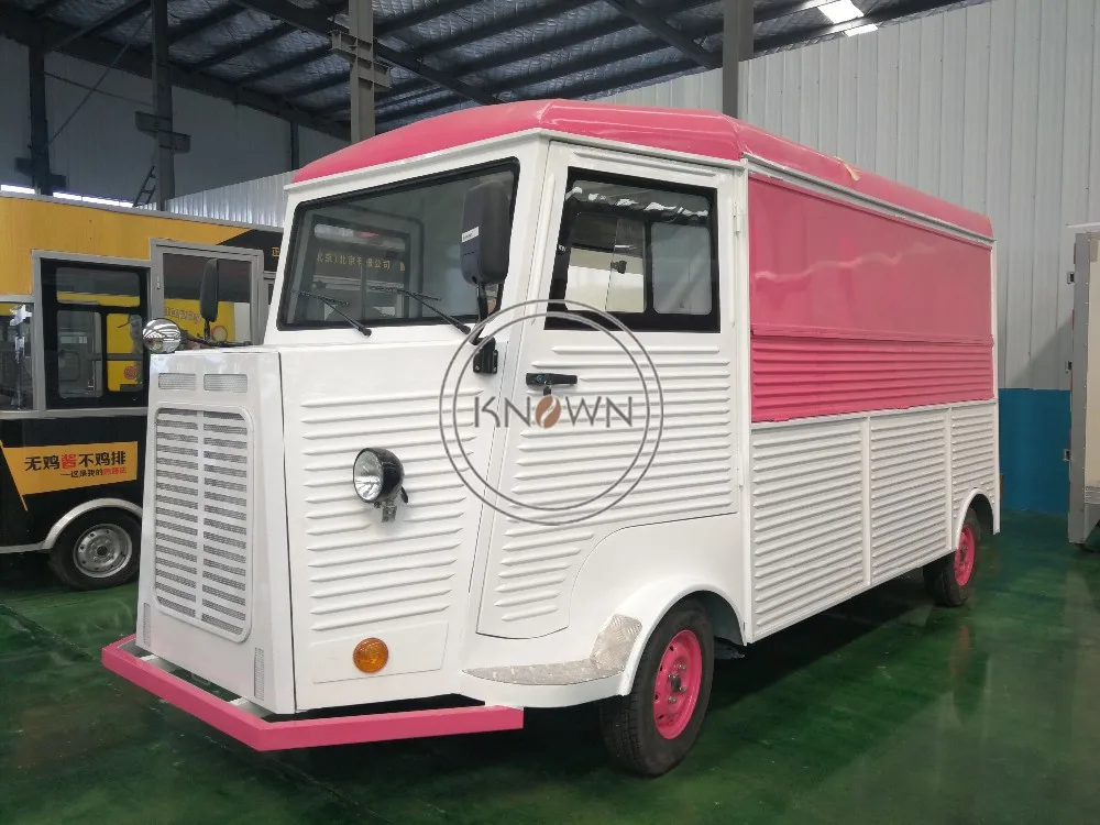 Oem Exhibition Retro Mobile Electric Truck For Sale Europe Food Van