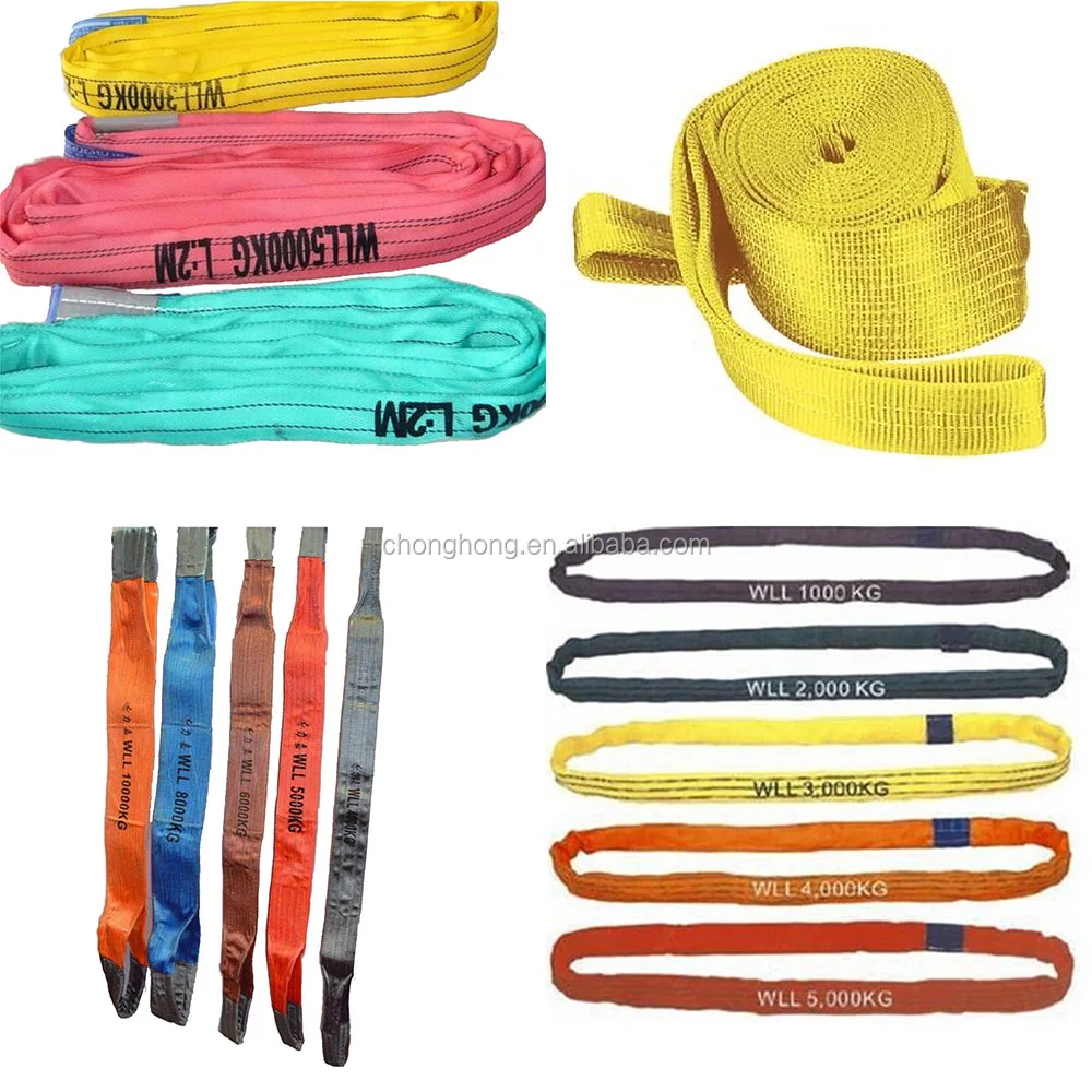 Polyester Nylon Round Sling Is An Allpurpose Lifting Sling,Multiple
