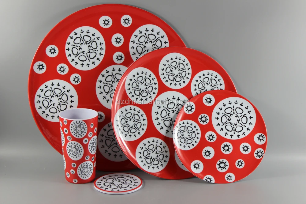 2015 New Design Melamine Dinner Set,Melamine Plate Sets