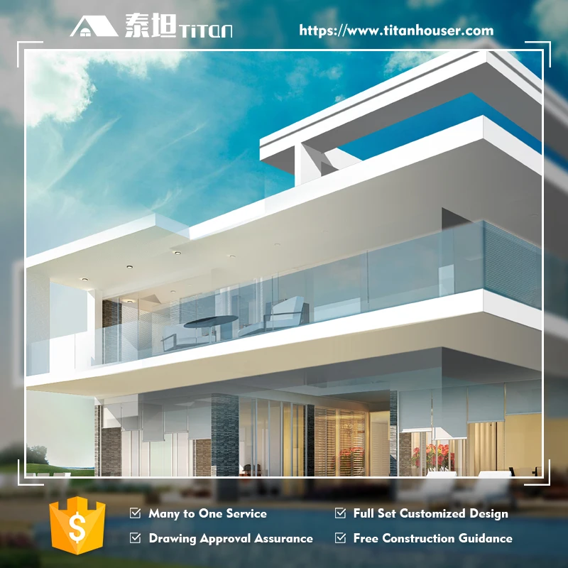 Titan Luxury 2 Floors Architectural House Villa Plan