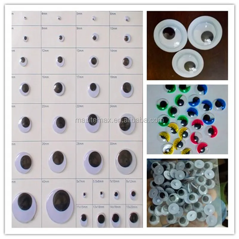 custom googly eye, wiggle eye, craft moving eye
