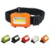 Plastic ABS Material 90 degree adjustable head lamp 3w cob led running headlamp
