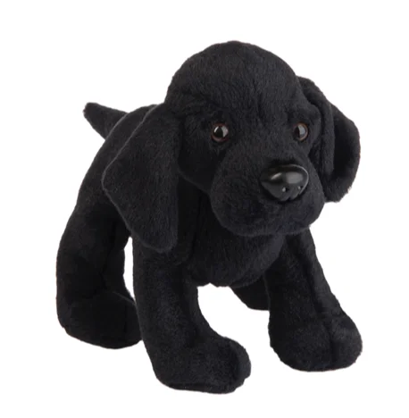 plush black pug