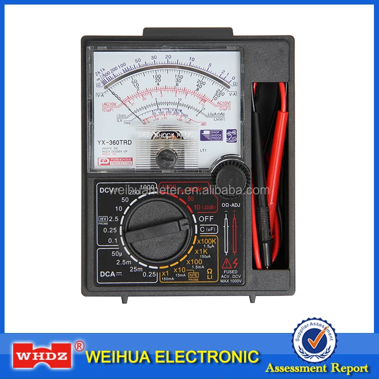 analog multimeter yx 360trd