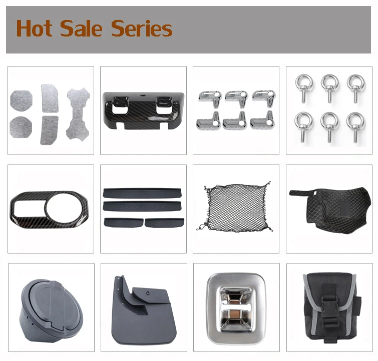 Car Accessories Guangzhou Trunk Hook Decoration Frame Cover Accessories