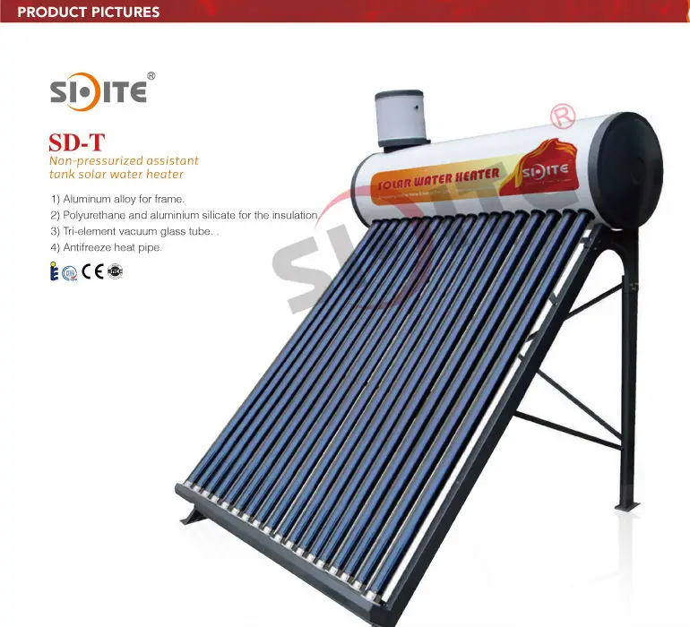 20 Tubes No Pressure Indirect Thermosiphon Solar Water Heater Buy