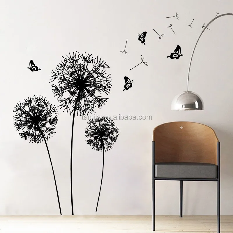 3d black and white dandelion wallpapers for home interior decoration view decorative wallpaper for restaurant dlx product details from yiwu tamila home decorative material factory on alibaba com 3d black and white dandelion wallpapers for home interior decoration view decorative wallpaper for restaurant dlx product details from yiwu tamila