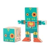 Transformation Wood Robot Action Figures Toy Classic Collection Kids gifts Educational Funny Toys For children