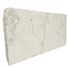 Luxury hotel project soft grey vein star white marble