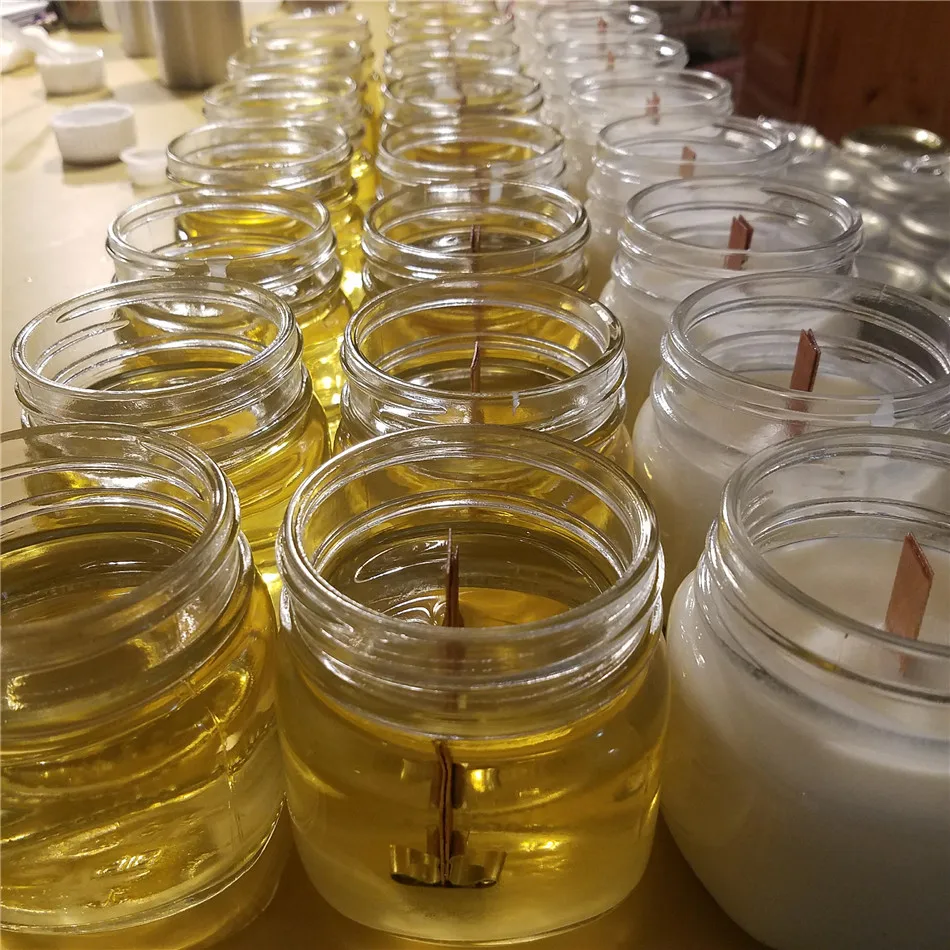 Costom Your Brand Selling Well All Over The World Wood Wick Candle