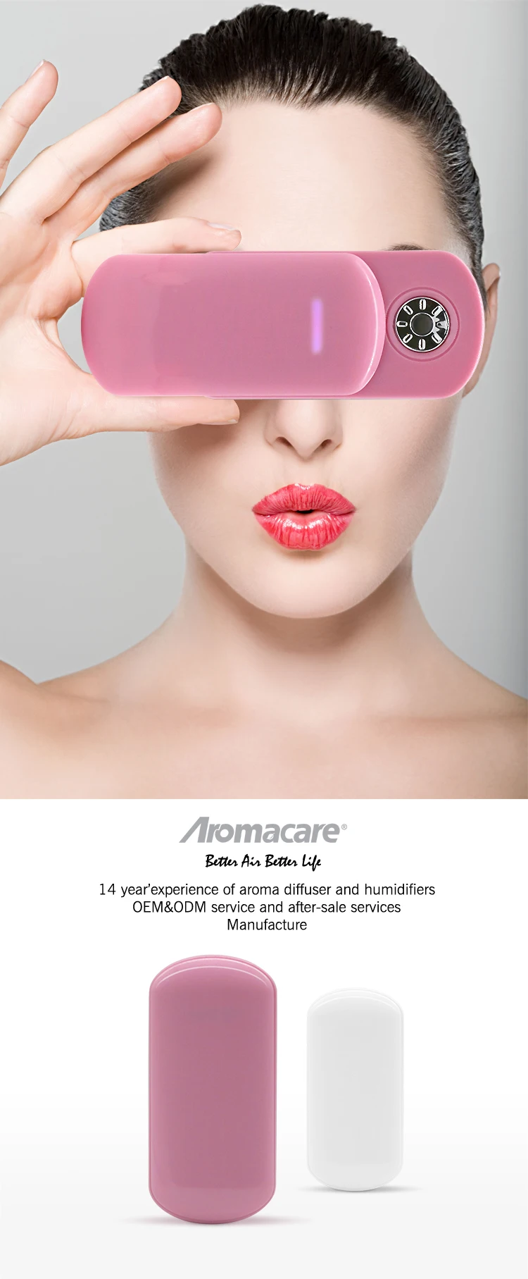 Aromacare Lightening 3.2ml Water Mist Spray Fan Nozzle Facial Steamer