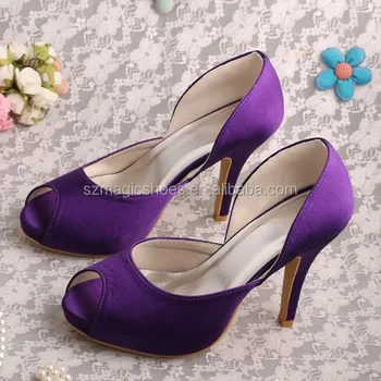dark purple shoes for wedding