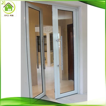 Swing Aluminum Frame Commercial Office Glass Door Texture Smart Door Lock View Smart Door Lock Apex Product Details From Guangzhou Apex Building