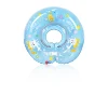 Cheap Price 6p Eco High Quality Pvc Baby Infant Swim Customized Logo Inflatable Silver Neck Ring