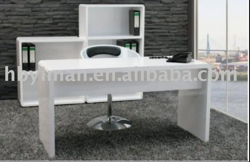 Computer Desk Table High Gloss Office Writing Staples Desks Computer Desk Table High Gloss Office Writing Staples Desks