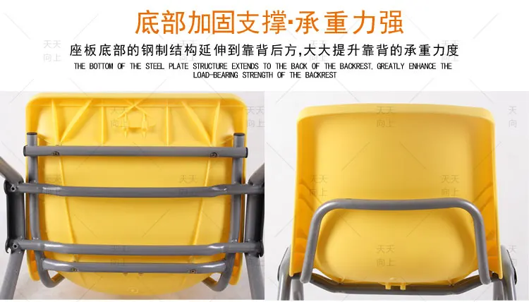 School Chairs with Foldable Tablet Writing Stackable Study Chair Desks Classroom Malaysia Product China