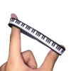 Sedex Factory Free Sample Piano Keys Design Silicone Wrist Band rubber bracelet