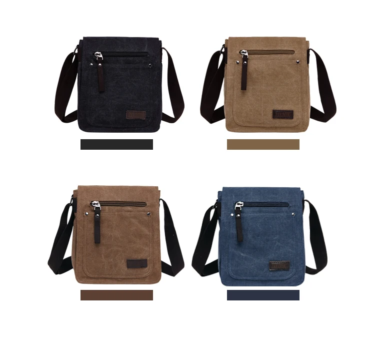 Blank Canvas Messenger Bags Wholesale