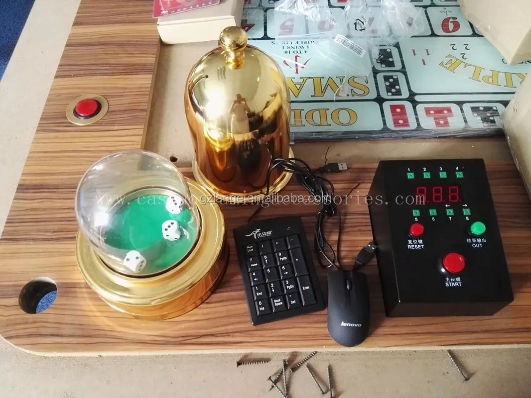 Automatic Dice Shaker Machine Casino Electronic Dice Cup Sic Bo Dice