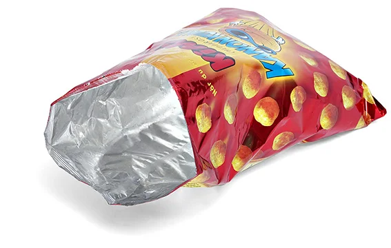 Custom food grade plastic food packaging bag for potato chips