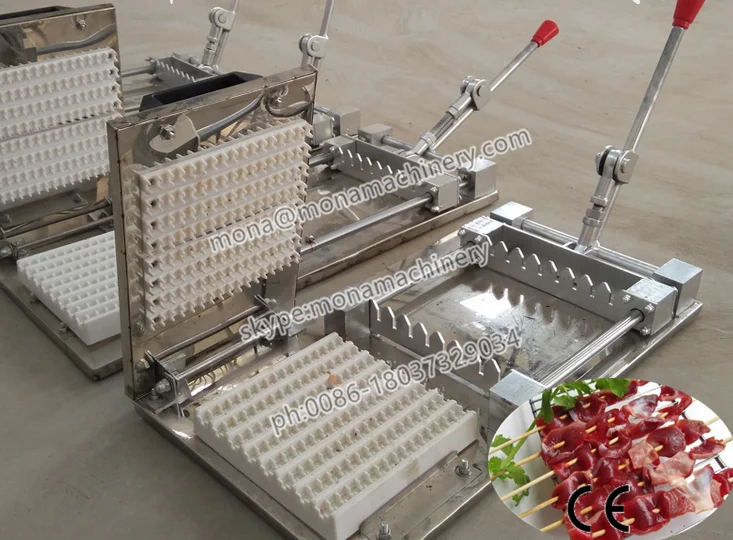Factory Price Bbq Skewer Machine_chicken/beef/mutton Skewer Machine