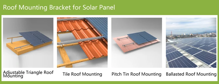 Low cost high quality flat roof ballasted solar racking